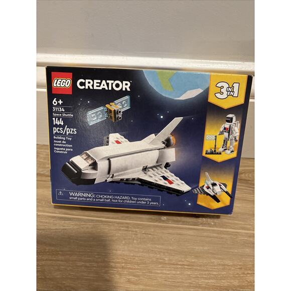 Lego Other - Lego Creator 3 In 1: Space Shuttle #31134 / 144 Pieces / 100% Complete Orig Box